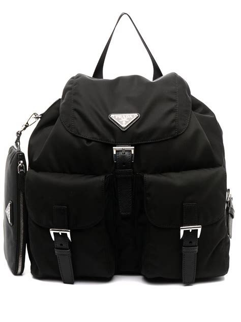 prada backpack sizes|prada medium nylon backpack.